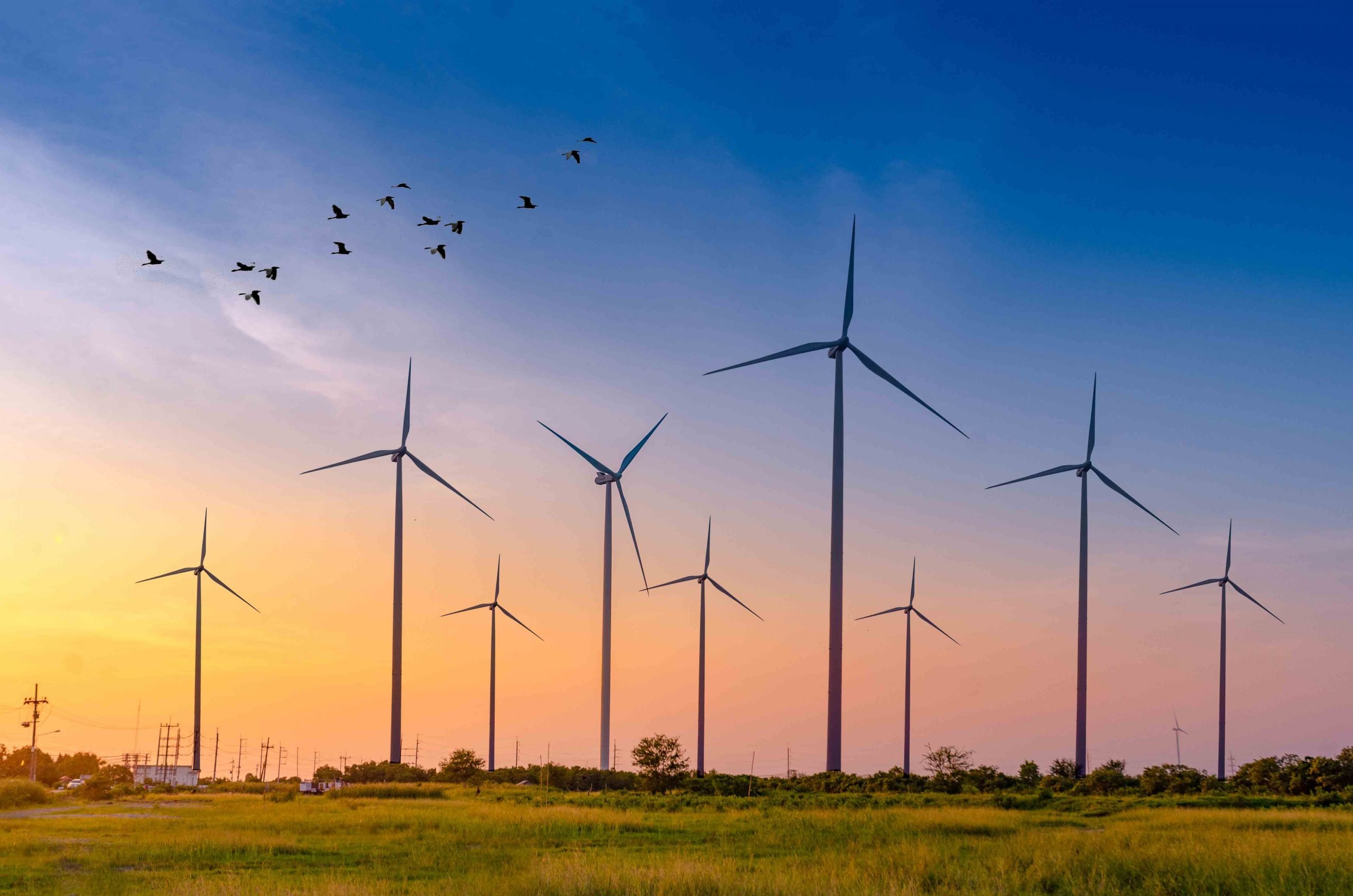 wind turbine energy Green ecological power energy generation. W Wind Power Plant Noise Assessment